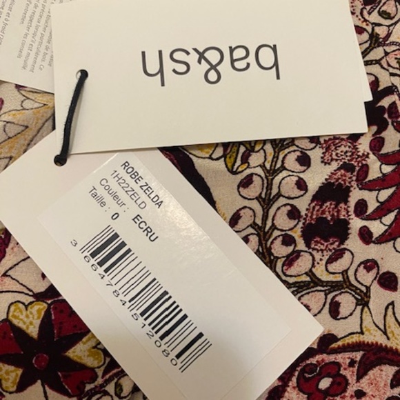 Ba&sh Zelda Paisley Mini Dress Size XS NWT - Picture 5 of 9